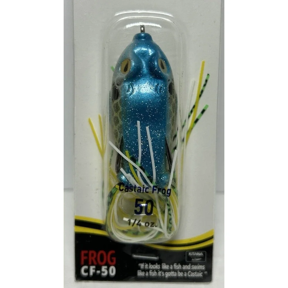 Castaic Frog CF-50‎ Sexy Hollow Body Frog Lure Bass Boat Belly Swimbait New